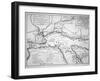 Wolfe's Plan for the Siege of Quebec in 1759, 1780-null-Framed Premium Giclee Print