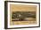 Wolfeboro, New Hampshire - Panoramic Map-Lantern Press-Framed Art Print