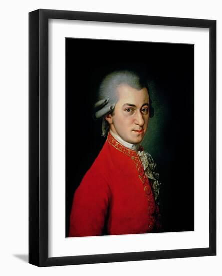 Wolfgang Amadeus Mozart, 1818-Barbara Krafft-Framed Giclee Print