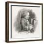 Wolfgang Amadeus Mozart at the Age of Seven-J.m. Mcgahey-Framed Art Print