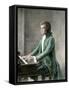 Wolfgang Amadeus Mozart at the Keyboard-null-Framed Stretched Canvas