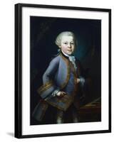 Wolfgang Amadeus Mozart, Austrian Composer, 1761-null-Framed Giclee Print