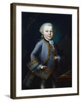 Wolfgang Amadeus Mozart, Austrian Composer, 1761-null-Framed Giclee Print