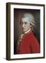 Wolfgang Amadeus Mozart, Austrian Composer, C1780-Johann Nepomuk della Croce-Framed Giclee Print