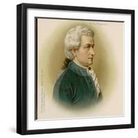 Wolfgang Amadeus Mozart Austrian Composer-null-Framed Photographic Print