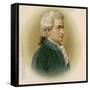 Wolfgang Amadeus Mozart Austrian Composer-null-Framed Stretched Canvas