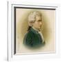 Wolfgang Amadeus Mozart Austrian Composer-null-Framed Photographic Print