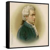 Wolfgang Amadeus Mozart Austrian Composer-null-Framed Stretched Canvas