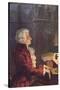 Wolfgang Amadeus Mozart Austrian Composer-L. Balestrieri-Stretched Canvas