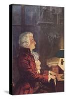 Wolfgang Amadeus Mozart Austrian Composer-L. Balestrieri-Stretched Canvas