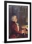 Wolfgang Amadeus Mozart Austrian Composer-L. Balestrieri-Framed Photographic Print