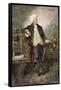 Wolfgang Amadeus Mozart Austrian Musician-V. Janschek-Framed Stretched Canvas