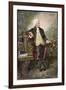 Wolfgang Amadeus Mozart Austrian Musician-V. Janschek-Framed Premium Giclee Print