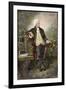 Wolfgang Amadeus Mozart Austrian Musician-V. Janschek-Framed Premium Giclee Print