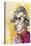 Wolfgang Amadeus Mozart - caricature of the Austrian composer-Neale Osborne-Stretched Canvas