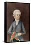 Wolfgang Amadeus Mozart, circa 1780 (Miniature) (Gouache, Tempera, Parchment)-Johann Nepomuk della Croce-Framed Stretched Canvas