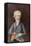 Wolfgang Amadeus Mozart, circa 1780 (Miniature) (Gouache, Tempera, Parchment)-Johann Nepomuk della Croce-Framed Stretched Canvas