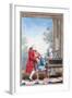 Wolfgang Amadeus Mozart in Paris as a Child-null-Framed Giclee Print