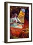 Wolfgang Amadeus Mozart on-Adolf Karpellus-Framed Giclee Print