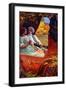 Wolfgang Amadeus Mozart on-Adolf Karpellus-Framed Giclee Print