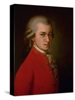 Wolfgang Amadeus Mozart, Posthumes Portrait, 1819-Barbara Krafft-Stretched Canvas