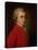 Wolfgang Amadeus Mozart, Posthumes Portrait, 1819-Barbara Krafft-Stretched Canvas