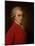 Wolfgang Amadeus Mozart, Posthumes Portrait, 1819-Barbara Krafft-Mounted Premium Giclee Print