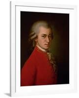 Wolfgang Amadeus Mozart, Posthumes Portrait, 1819-Barbara Krafft-Framed Giclee Print