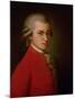 Wolfgang Amadeus Mozart, Posthumes Portrait, 1819-Barbara Krafft-Mounted Giclee Print