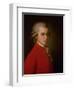 Wolfgang Amadeus Mozart, Posthumes Portrait, 1819-Barbara Krafft-Framed Giclee Print