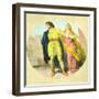 Wolfgang Amadeus Mozart 's-Moritz Ludwig von Schwind-Framed Giclee Print