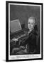 Wolfgang Amadeus Mozart the Austrian Composer at the Age of Eleven Seen at the Keyboard-null-Framed Art Print