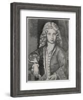 Wolfgang Amadeus Mozart the Austrian Composer at the Age of Eleven-null-Framed Art Print