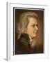 Wolfgang Amadeus Mozart the Austrian Composer in Later Life-H. Torggler-Framed Art Print