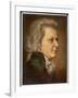 Wolfgang Amadeus Mozart the Austrian Composer in Later Life-H. Torggler-Framed Art Print