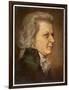 Wolfgang Amadeus Mozart the Austrian Composer in Later Life-H. Torggler-Framed Art Print