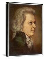 Wolfgang Amadeus Mozart the Austrian Composer in Later Life-H. Torggler-Stretched Canvas