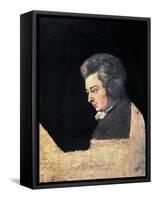 Wolfgang Amadeus Mozart-Joseph Lange-Framed Stretched Canvas