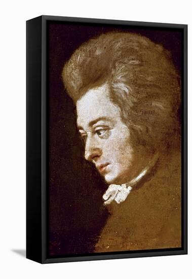 Wolfgang Amadeus Mozart-Joseph Lange-Framed Stretched Canvas