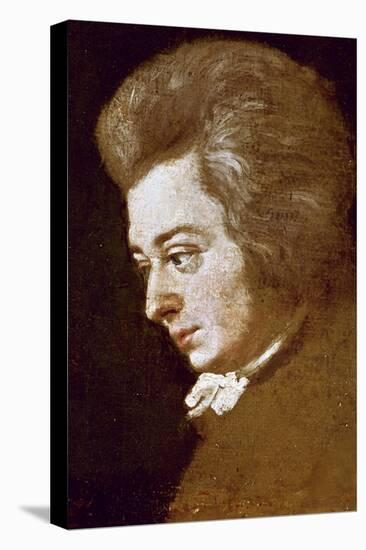 Wolfgang Amadeus Mozart-Joseph Lange-Stretched Canvas