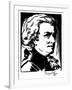 Wolfgang Amadeus Mozart-Samuel Nisenson-Framed Giclee Print