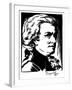 Wolfgang Amadeus Mozart-Samuel Nisenson-Framed Giclee Print