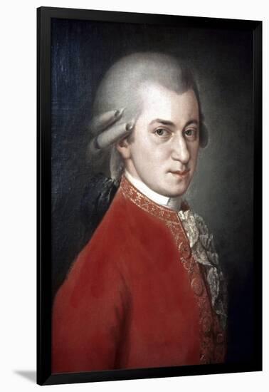 Wolfgang Amadeus Mozart-Barbara Krafft-Framed Giclee Print