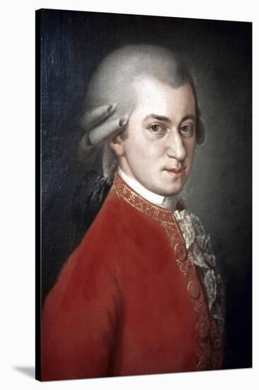 Wolfgang Amadeus Mozart-Barbara Krafft-Stretched Canvas