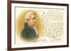 Wolfgang Amadeus Mozart-null-Framed Art Print