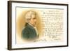 Wolfgang Amadeus Mozart-null-Framed Art Print