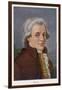 Wolfgang Amadeus Mozart-Rudolf Klingsbogl-Framed Art Print