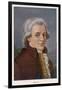 Wolfgang Amadeus Mozart-Rudolf Klingsbogl-Framed Art Print