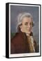 Wolfgang Amadeus Mozart-Rudolf Klingsbogl-Framed Stretched Canvas