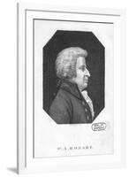 Wolfgang Amadeus Mozart-Friedrich Wilhelm Bollinger-Framed Giclee Print